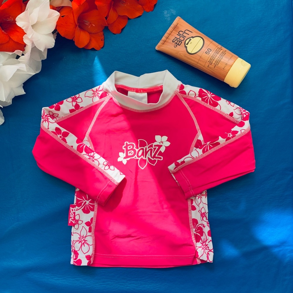 Rashguard UPF 50+. Size is 18 months.